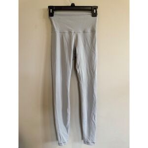 Lululemon Wunder Train High Rise Leggings Khaki Size 4 LW5DJBS04